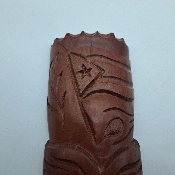 Hardwood Tribal Wall Mask - Picture 10 of 11